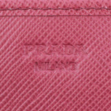 Prada Saffiano Continental Bow Wallet Stamp
