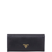 Prada Saffiano Continental Wallet