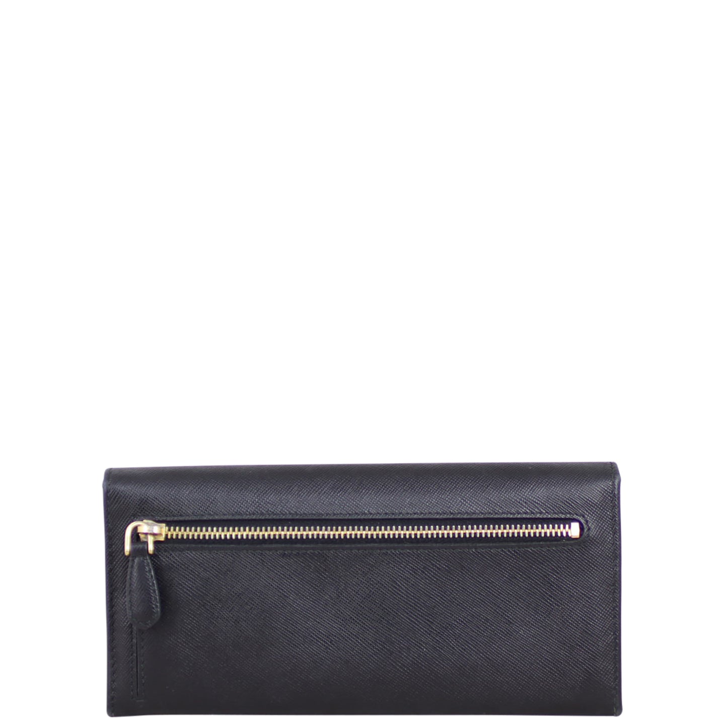 Prada Saffiano Continental Wallet Back