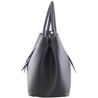 Prada Saffiano Cuir Double Bag Large Left