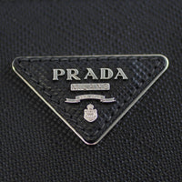 Prada Saffiano Cuir Double Bag Large Logo