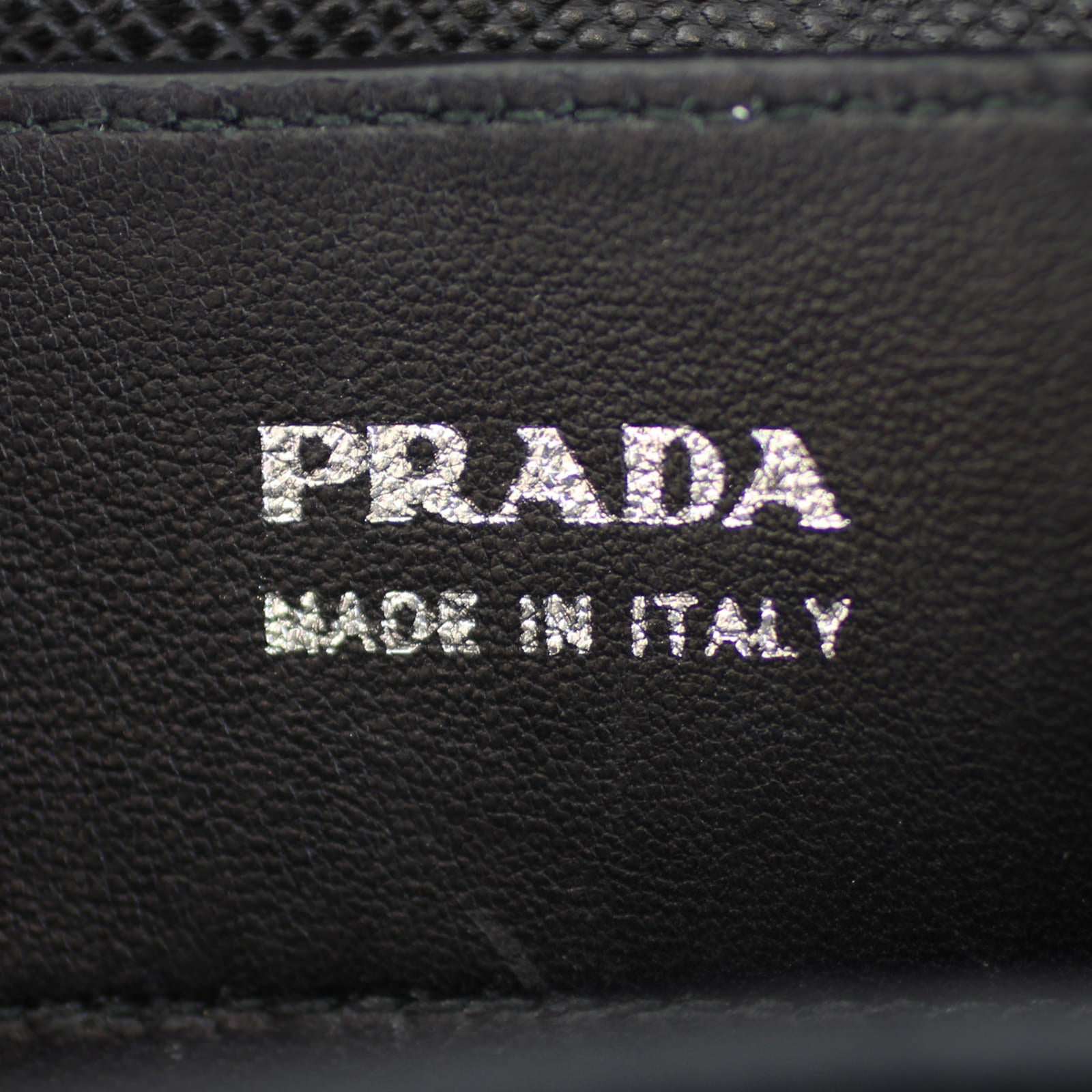 Prada Saffiano Cuir Double Bag Large Stamp
