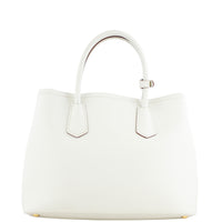 Prada Saffiano Cuir Double Bag Medium Back