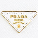 Prada Saffiano Cuir Double Bag Medium Logo