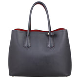 Prada Saffiano Cuir Double Bag Medium Back