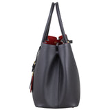 Prada Saffiano Cuir Double Bag Medium Side