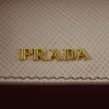 Prada Saffiano Cuir Double Bag Medium Exterior