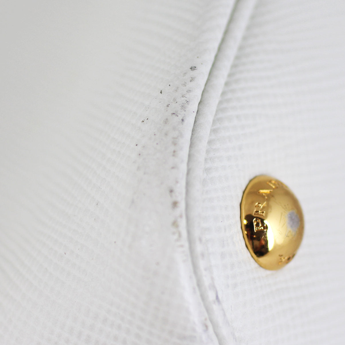 Prada Saffiano Cuir Double Bag Medium Stud