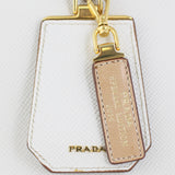 Prada Saffiano Cuir Double Bag Medium Tags