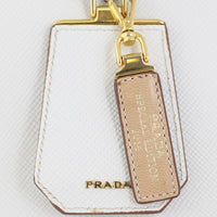 Prada Saffiano Cuir Double Bag Medium Tags