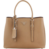 Prada Saffiano Cuir Double Bag Front