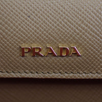 Prada Saffiano Cuir Double Bag Large Exterior