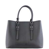 Prada Saffiano Cuir Double Bag Large Back
