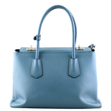 Prada Saffiano Cuir Twin Tote Back