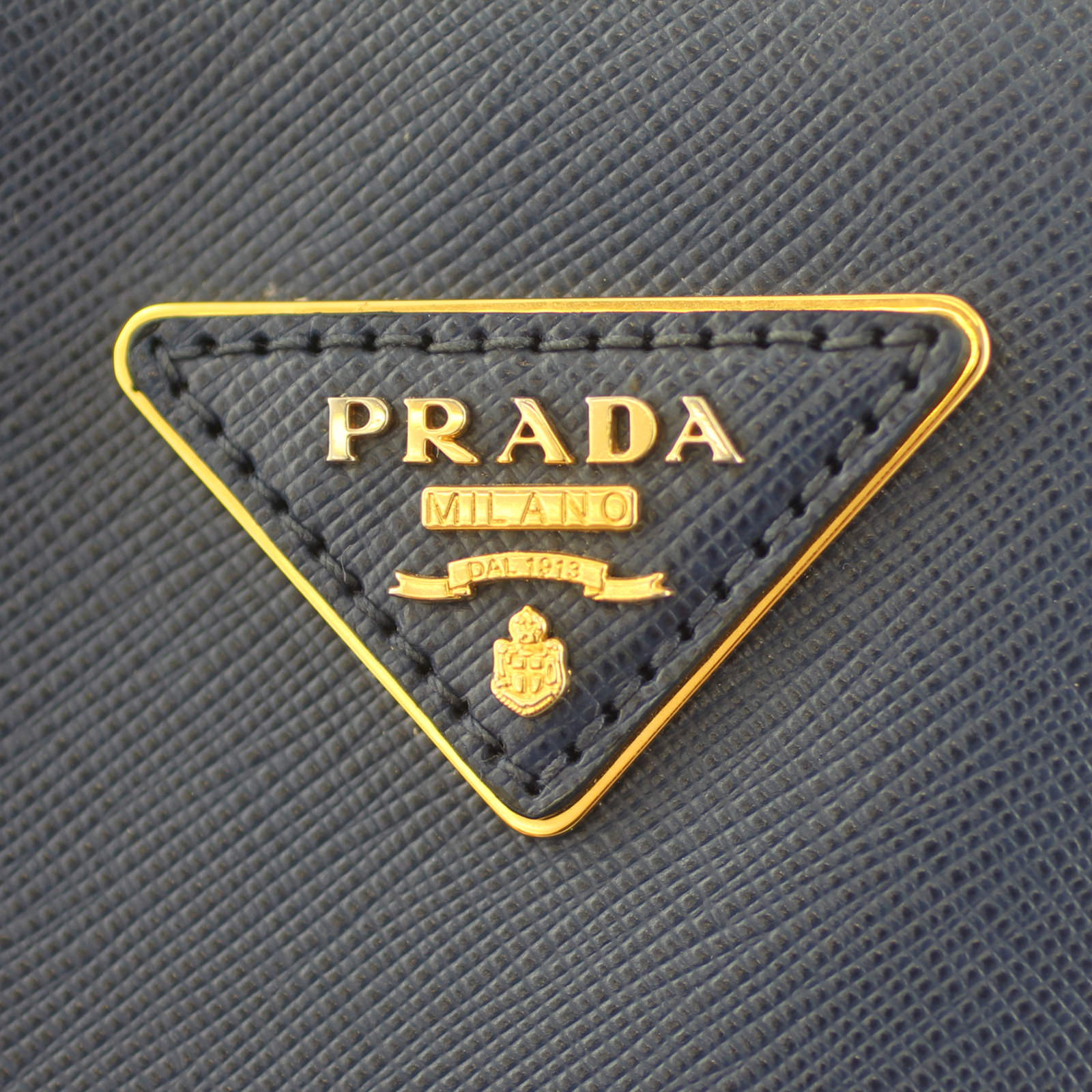 Prada Saffiano Double Zip Tote Large Bag Exterior