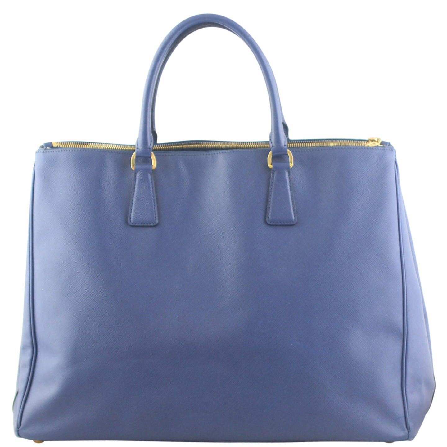 Prada Saffiano Double Zip Tote Large Bag Back