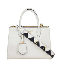 Prada Saffiano Esplanade Medium Front Strap