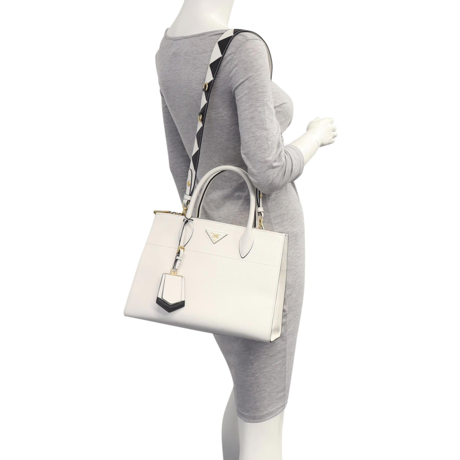 Prada Saffiano Esplanade Medium Mannequin