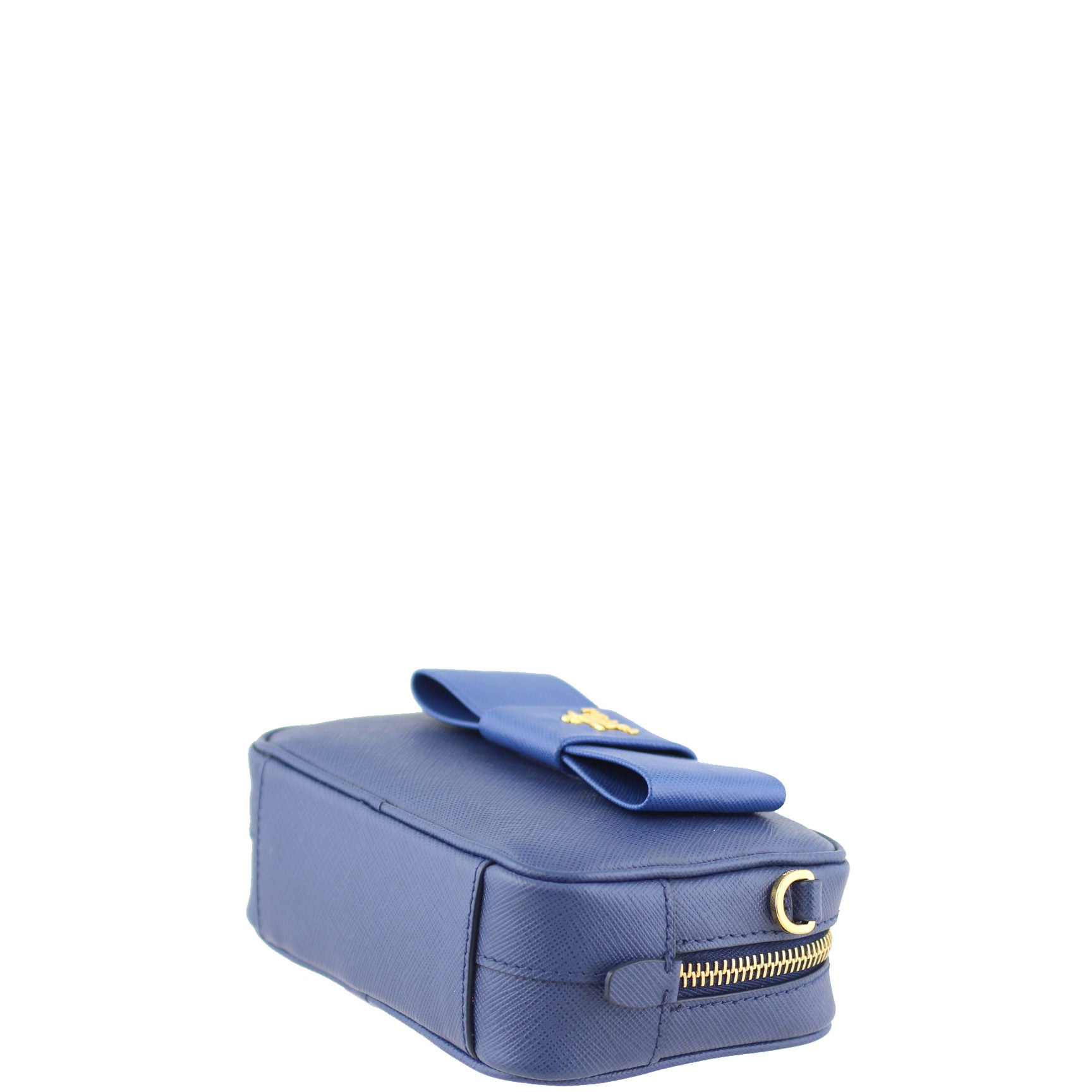 Prada Saffiano Fiocco Bow Crossbody Corner