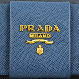Prada Saffiano Fiocco Bow Crossbody Logo