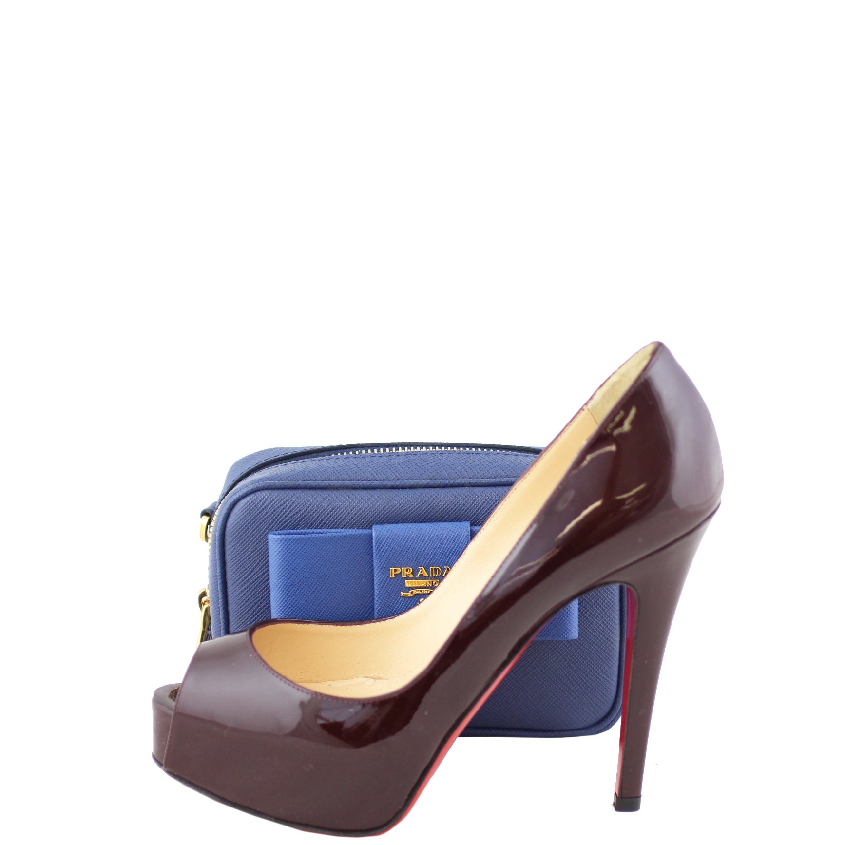 Prada Saffiano Fiocco Bow Crossbody Scale