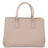 Prada Saffiano Galleria Double Zip Tote Medium Back