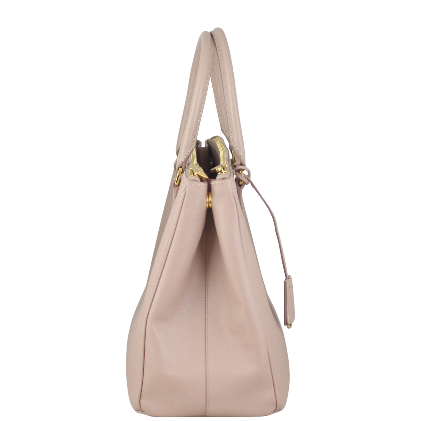 Prada Saffiano Galleria Double Zip Tote Medium Right