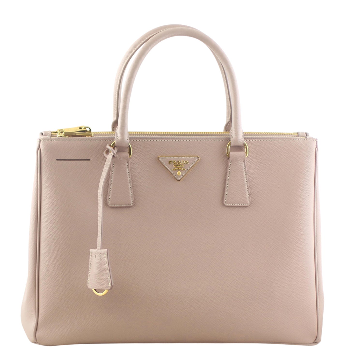 Prada Saffiano Galleria Double Zip Tote Medium Front