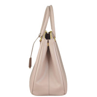 Prada Saffiano Galleria Double Zip Tote Medium Left
