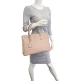 Prada Saffiano Galleria Double Zip Tote Medium Mannequin