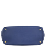 Prada Saffiano Galleria Double Zip Medium Tote Base