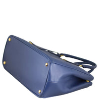 Prada Saffiano Galleria Double Zip Medium Tote Corner