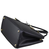 Prada Saffiano Lux Galleria Double Zip Tote Medium Corner