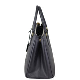 Prada Saffiano Lux Galleria Double Zip Tote Medium Left