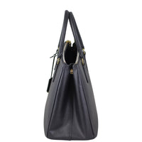 Prada Saffiano Lux Galleria Double Zip Tote Medium Left