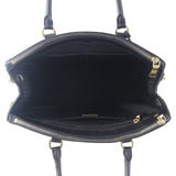 Prada Saffiano Lux Galleria Double Zip Tote Medium Interior