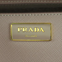 Prada Saffiano Galleria Double Zip Tote Medium Stamp