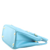 Prada Saffiano Galleria Double Zip Small Corner