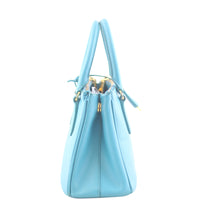 Prada Saffiano Galleria Double Zip Small Left
