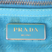 Prada Saffiano Galleria Double Zip Small Stamp