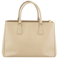 Prada Saffiano Galleria Double Zip Tote Medium Back
