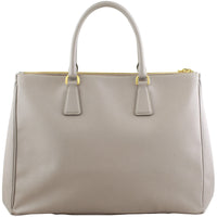Prada Saffiano Galleria Double Zip Tote Medium Back