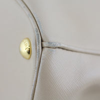 Prada Saffiano Galleria Double Zip Tote Medium Edge