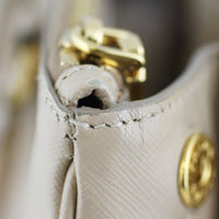 Prada Saffiano Galleria Double Zip Tote Medium Hardware