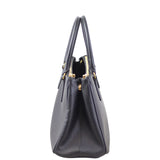 Prada Saffiano Galleria Double Zip Tote Small Side