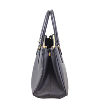 Prada Saffiano Galleria Double Zip Tote Small Side