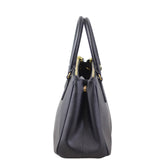 Prada Saffiano Galleria Double Zip Tote Small Side