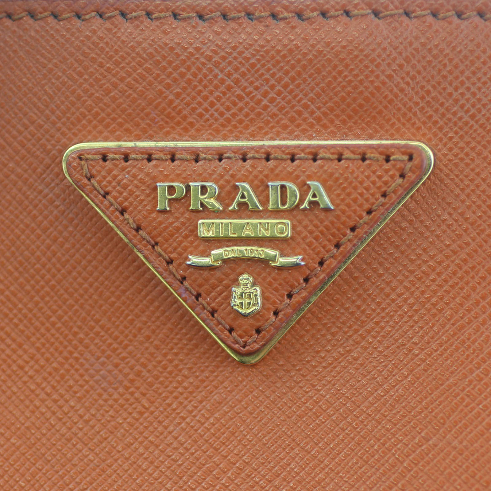 Prada Saffiano Galleria Lux Tote Medium Logo
