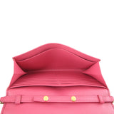 Prada Saffiano Lux Chain Wallet Interior