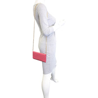 Prada Saffiano Lux Chain Wallet Mannequin